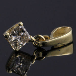 Diamant vedhæng ca. 0.22 ct.