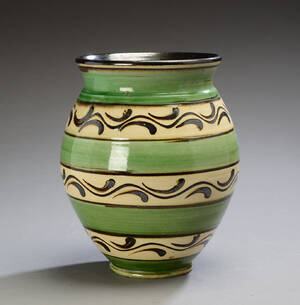 Kähler. Vase af lertøj