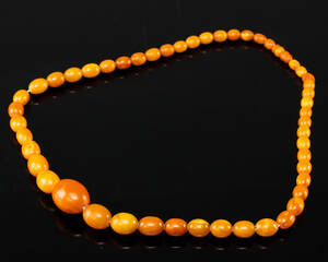 Rav perlekæde 49,7 g Denne vare er sat til omsalg under nyt varenummer 4158400