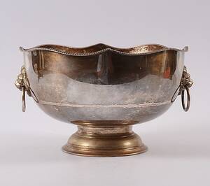 CHAMPAGNEKYLARE, nysilver, tidigt 1900-tal.