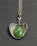 Nanna Ditzel for Georg Jensen, vedhæng med jade