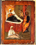Russisk ikon. 1800-tallet