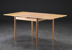 Spisebord med hollandsk udtræk, eg, 1960erne Denne vare er sat til omsalg under nyt varenummer 4334708