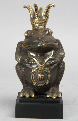 Frøprins i bronze