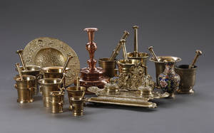 Samling messing mm. 1900 - tallet. 16