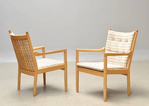 Hans J. Wegner 1914-2007. Et par tremmestole, model 1788 2