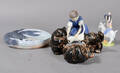 Samling Royal Copenhagen og Bing  Grøndahl figurer samt askebæger 6