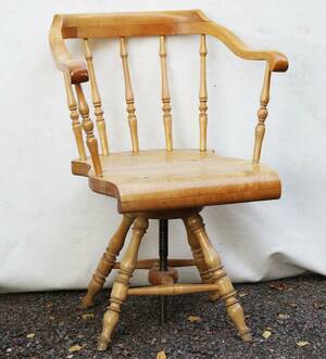 Kontorsstol, tidigt 1900-tal