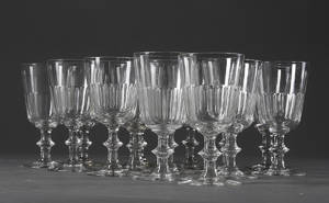 Holmegaard. Christian VIII rødvinsglas 14