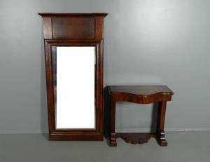 Spegel med konsolbord, Karl Johan, ej komplett