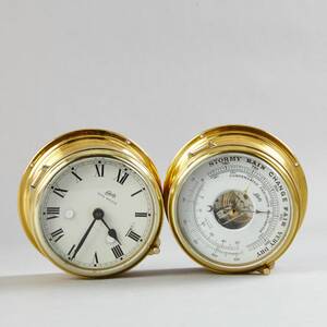 Skeppsur barometer Schatz