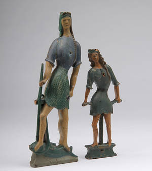To maritime figurer, ca. 1800 2