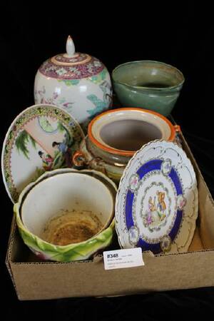 PORSLIN, KRUKOR MM EN DEL LAGAT