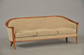 Dansk møbelproducent 3 pers.sofa af teak  uld, 1970erne