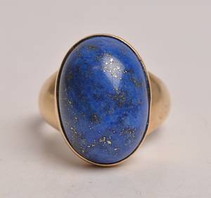 Vintagering med Lapis Lazuli