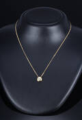 Brillant solitairevedhæng af 18 kt. guld, i alt ca. 0.25 ct Denne vare er sat til omsalg under nyt varenummer 4137622