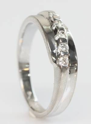 Brillantring, 0.20 ct.