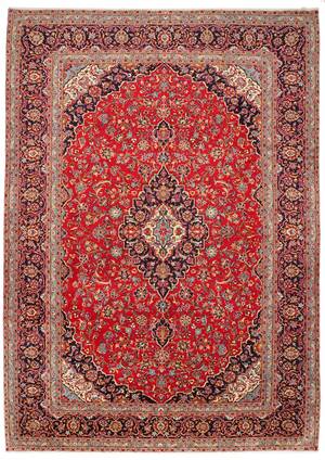 Persisk Keshan tæppe, 415x300 cm.