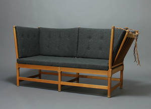 Hyndesæt til Børge Mogensens tremmesofa, model 1789, grå