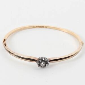 DIAMANTARMBAND 8st diamanter, 18k guld
