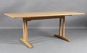 Børge Mogensen. Shakerbord af massiv bøgetræ. Fremstillet ved Fredericia Furniture.