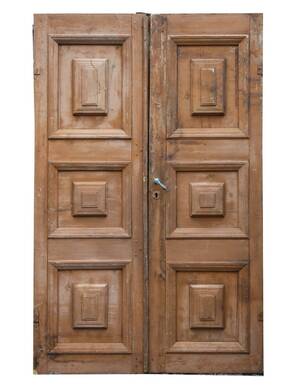 Pardörrar, 1800-tal