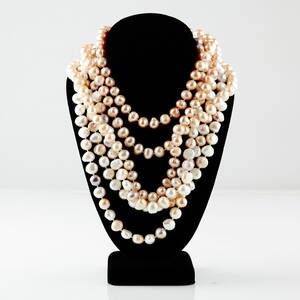 Halsband sötvattenspärlor