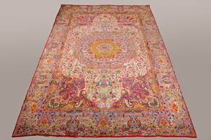 Persisk Kirman tæppe, 450x305 cm.