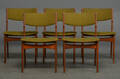 Fem spisebordstole teak 7uld 5