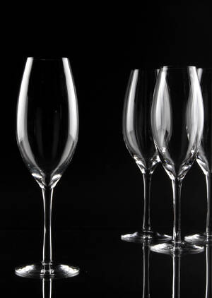Richard Juhlin, Champagneglas, Reijmyre, 12 delar