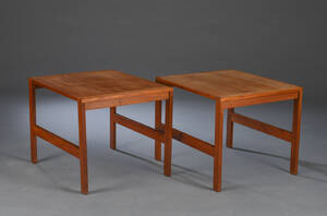 Ole Gjerløv-Knudsen og Torben Lind. Et par borde af teak 2