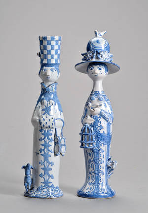 Bjørn Wiinblad 1918-2006, vinter og forår 2