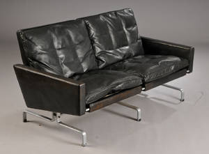 Poul Kjærholm 1929-1980. Sofa model PK 312 E. Kold Christensen
