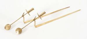 Ljusstakar ett par, Pendel, Pierre Forsell för Skultuna