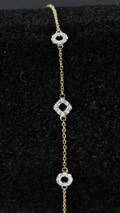 Diamantarmbånd, 9 kt guld, 0.13 ct. Denne vare er sat til omsalg under nyt varenummer 4977140