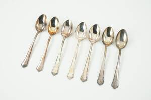 Kaffeskedar, silver, 43 st, GAB