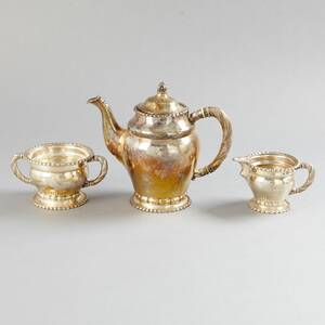 Kaffeservis silver
