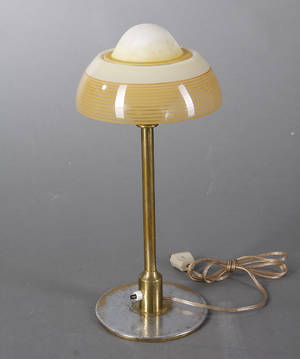 Fog Mørup. Bordlampe - Spejlægget