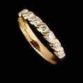 Ring 18 k guld briljanter
