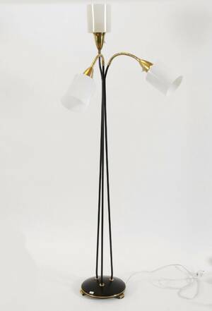 Golvlampa med tre ljuspunkter, Eskilstuna, 195060-tal