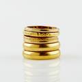 Vigselringar 6 st guld