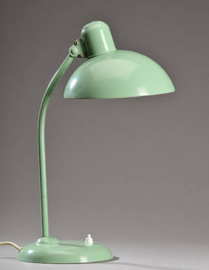 Christian Dell. Kaiser Idell. Bordlampe