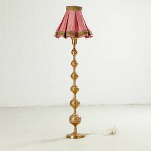 Golvlampa mässing