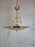 Plafond taklampa med glaskulor.