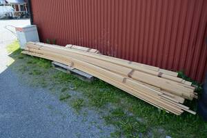 Panel spontad, parti, B 70 mm, L ca 300 cm