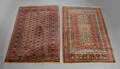 To orientalske tæpper, 185x128 og 190x130 cm Denne vare er sat til omsalg under nyt varenummer 4363578