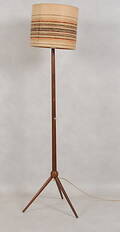 GOLVLAMPA, teak, 196070-tal.