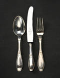 Cohr. Hammershus, sølvbestik 33