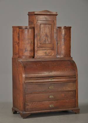 Chatol af elm, 1800-tallet, 2-delt