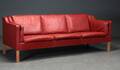Børge Mogensen. Tre-personers sofa, model 2213 